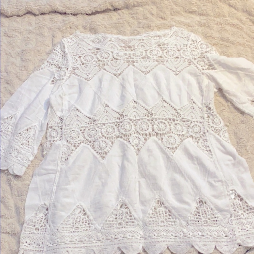 Lacey boho top